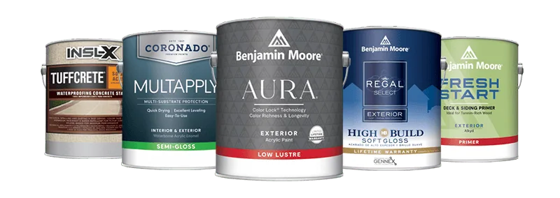 Exterior Paint Can Collection