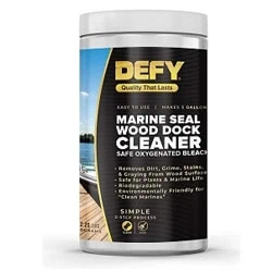 wood dock cleaner