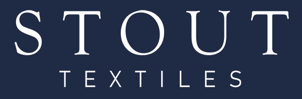 Stout-Textiles-blue bg logo