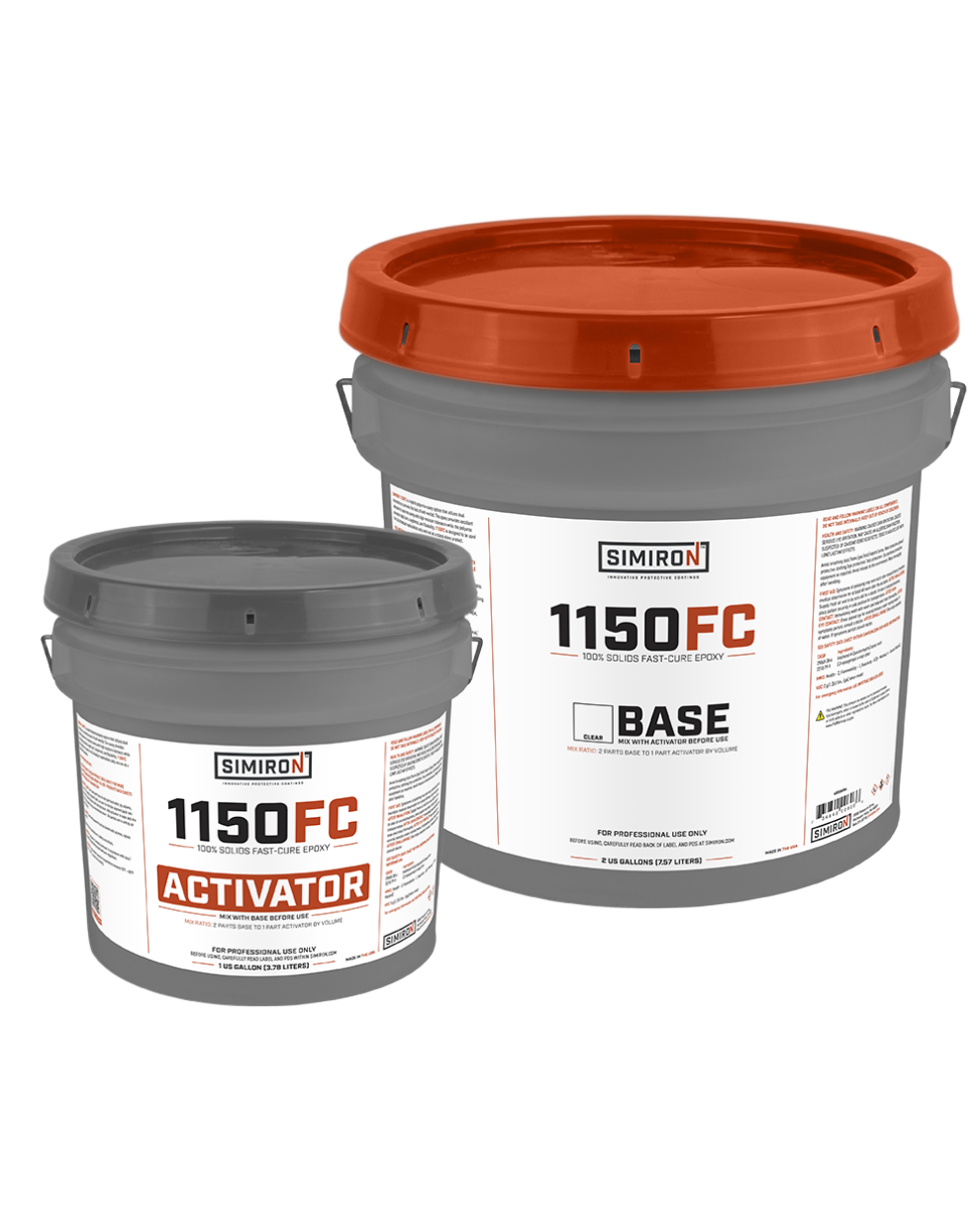 product image of simiron 1150FC 100% SOLIDS FAST-CURE EPOXY