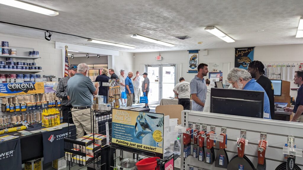 Duval Paint helps painting contractors with painting projects